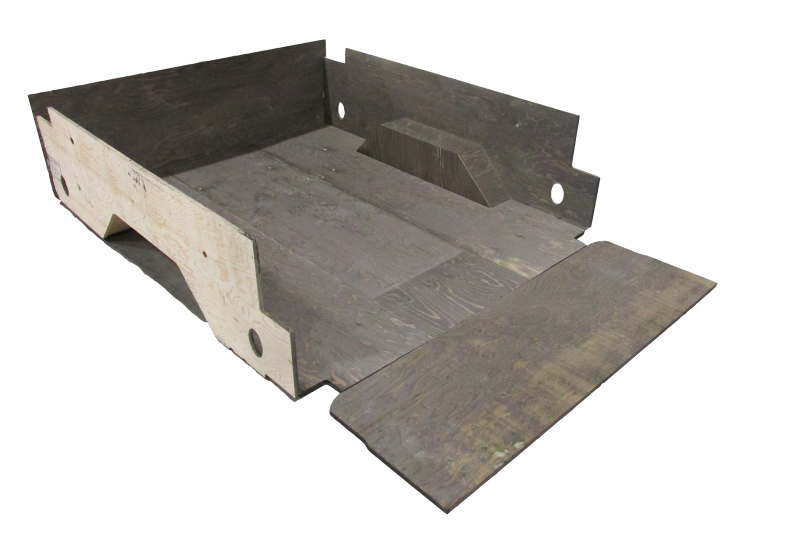 ARMADILLO FLAPS UNDER RAIL WOOD BOX LINER