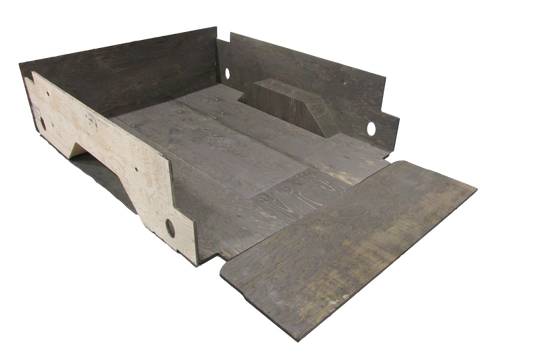 ARMADILLO FLAPS UNDER RAIL WOOD BOX LINER